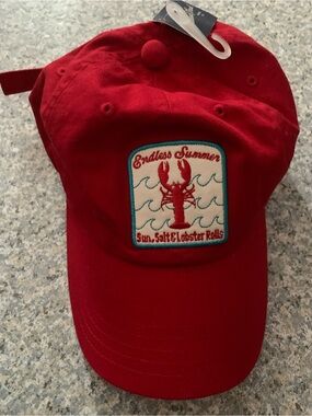 Universal Thread Lobster Patch Sun,Salt& Lobster Rolls  Hat